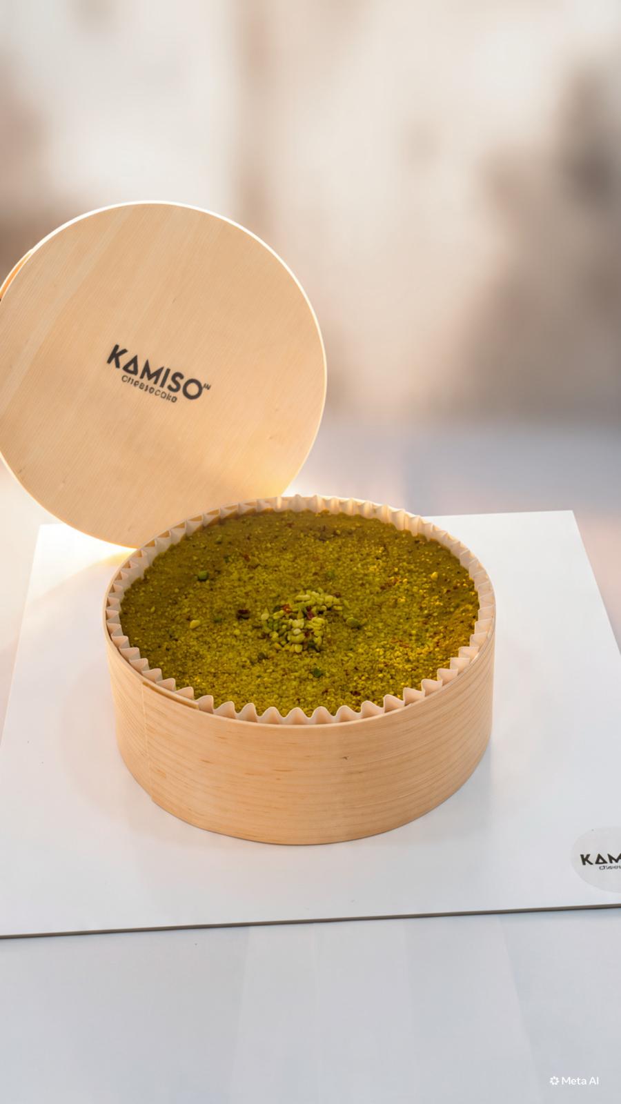 Cheesecake de pistacho